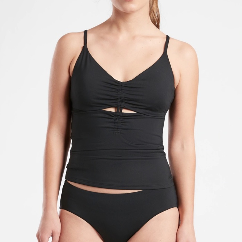 Athleta Black Villa Bra Cup Tankini